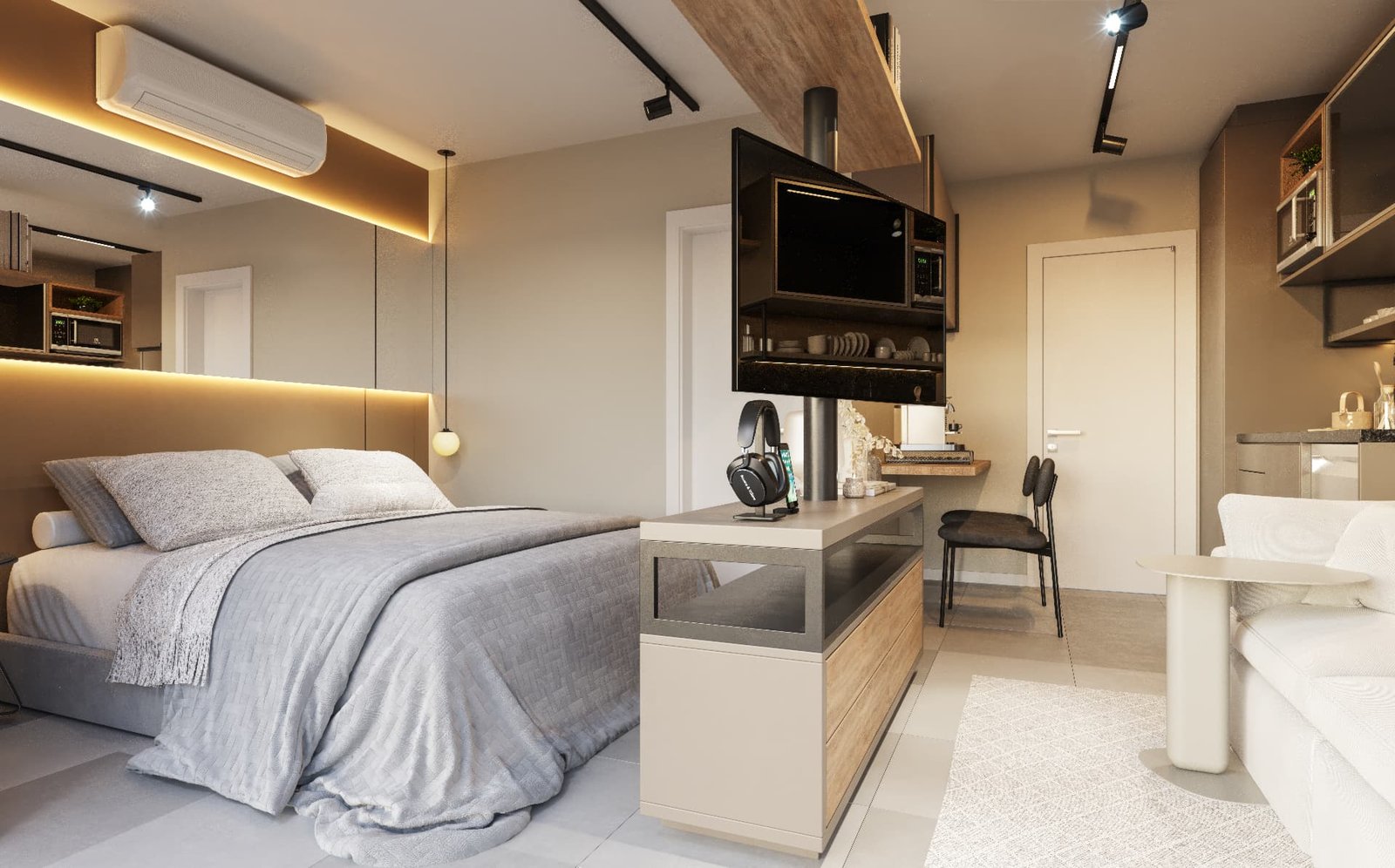 Apartamento decorado